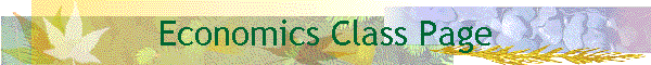 Economics Class Page