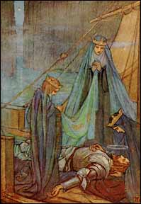 "The Passing of Arthur" by Florence Harrison, 1912